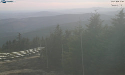 Lysá hora, pohled na západ