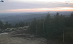 Lysá hora, pohled na západ