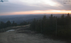 Lysá hora, pohled na západ