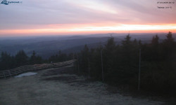 Lysá hora, pohled na západ