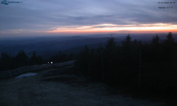 Lysá hora, pohled na západ