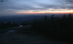 Lysá hora, pohled na západ