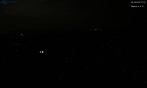 Město Rokytnice nad Jizerou - Lysá hora, pohled na západ - 28.4.2026 v 02:01 Město Rokytnice nad Jizerou - Lysá hora, pohled na západ - 28.4.2026 v 02:01