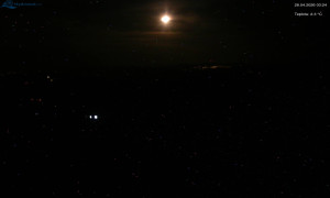 Město Rokytnice nad Jizerou - Lysá hora, pohled na západ - 28.4.2026 v 03:31 Město Rokytnice nad Jizerou - Lysá hora, pohled na západ - 28.4.2026 v 03:31