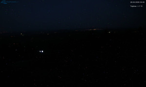 Město Rokytnice nad Jizerou - Lysá hora, pohled na západ - 28.4.2026 v 04:45 Město Rokytnice nad Jizerou - Lysá hora, pohled na západ - 28.4.2026 v 04:45