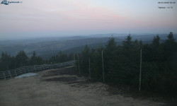 Lysá hora, pohled na západ