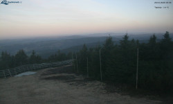 Lysá hora, pohled na západ