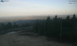 Lysá hora, pohled na západ