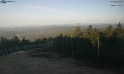 Lysá hora, pohled na západ