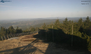 Město Rokytnice nad Jizerou - Lysá hora, pohled na západ - 28.4.2026 v 07:15 Město Rokytnice nad Jizerou - Lysá hora, pohled na západ - 28.4.2026 v 07:15