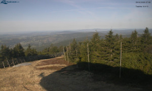 Město Rokytnice nad Jizerou - Lysá hora, pohled na západ - 28.4.2026 v 08:01 Město Rokytnice nad Jizerou - Lysá hora, pohled na západ - 28.4.2026 v 08:01