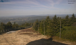 Lysá hora, pohled na západ