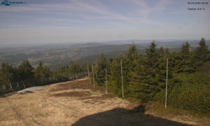 Město Rokytnice nad Jizerou - Lysá hora, pohled na západ - 28.4.2026 v 09:01 Město Rokytnice nad Jizerou - Lysá hora, pohled na západ - 28.4.2026 v 09:01