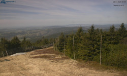 Lysá hora, pohled na západ