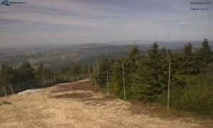 Město Rokytnice nad Jizerou - Lysá hora, pohled na západ - 28.4.2026 v 10:15 Město Rokytnice nad Jizerou - Lysá hora, pohled na západ - 28.4.2026 v 10:15