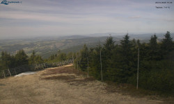 Lysá hora, pohled na západ