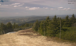 Lysá hora, pohled na západ