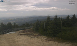 Lysá hora, pohled na západ