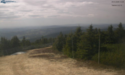 Lysá hora, pohled na západ