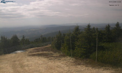 Lysá hora, pohled na západ