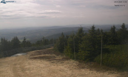 Lysá hora, pohled na západ