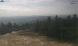 Lysá hora, pohled na západ