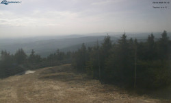 Lysá hora, pohled na západ