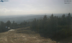 Lysá hora, pohled na západ