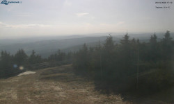 Lysá hora, pohled na západ