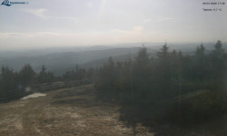 Lysá hora, pohled na západ