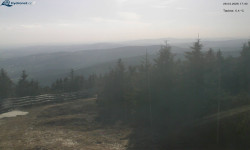 Lysá hora, pohled na západ