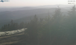 Lysá hora, pohled na západ