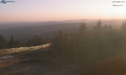 Lysá hora, pohled na západ