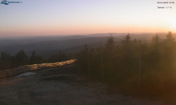 Lysá hora, pohled na západ