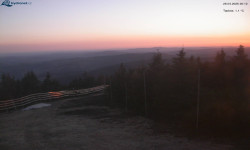 Lysá hora, pohled na západ