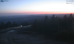 Lysá hora, pohled na západ