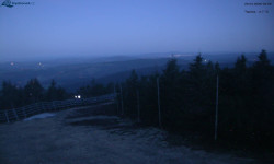 Lysá hora, pohled na západ