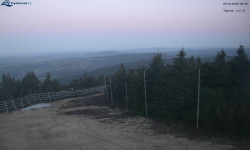 Lysá hora, pohled na západ