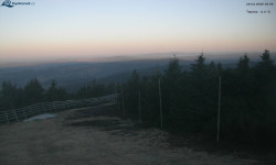 Lysá hora, pohled na západ