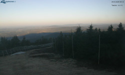 Lysá hora, pohled na západ