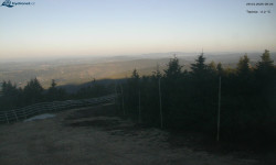 Lysá hora, pohled na západ