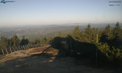 Lysá hora, pohled na západ