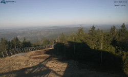 Lysá hora, pohled na západ