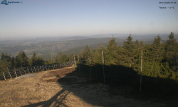 Lysá hora, pohled na západ