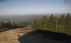 Lysá hora, pohled na západ