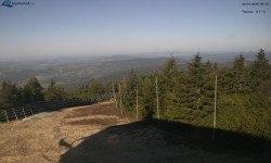 Lysá hora, pohled na západ