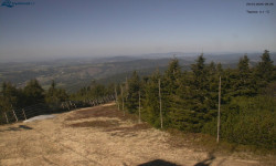 Lysá hora, pohled na západ