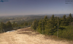 Lysá hora, pohled na západ