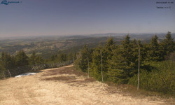 Lysá hora, pohled na západ