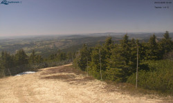 Lysá hora, pohled na západ